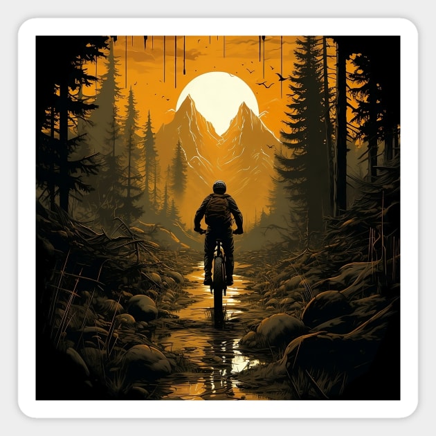 MTB Magnet by ElectricMint